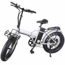 Lithium Battery Powered Folding Fat Tire Electric Bike 500W Ebike